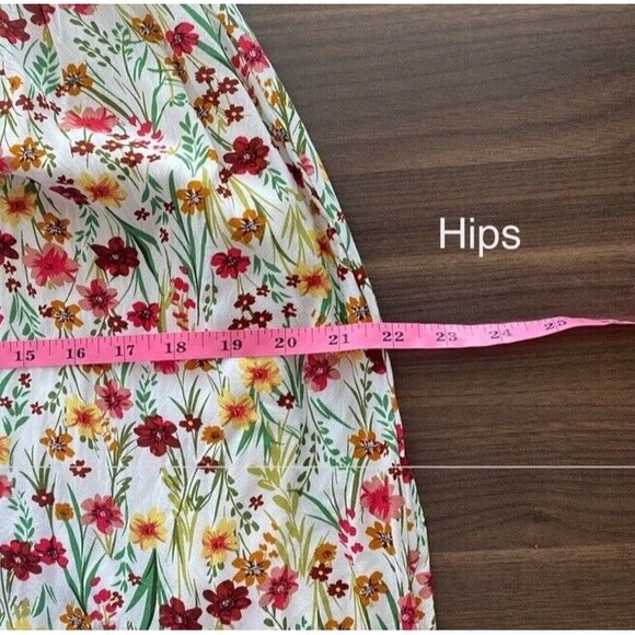 Lost + Wander Floral Maxi Renee Smocked Off Shoulder Bell Sleeves Fairy Cottage - Picture 10 of 12